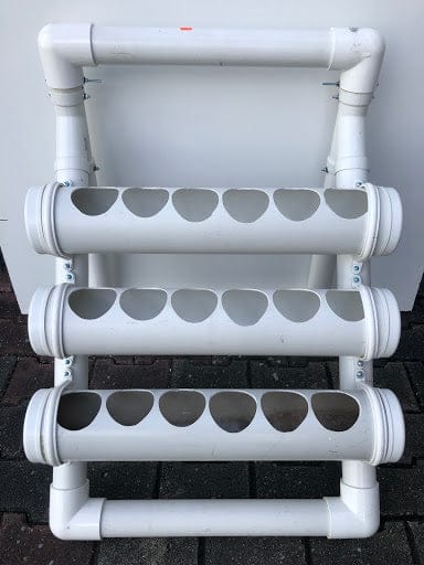 PLANTER Standing 28 Inches High 3 Tray (6 Hole) Planter - Eco-friendly material doesn't contaminate soil, which fosters organic growth of plants - SP002 PLANTER Standing 28 Inches High 3 Tray (6 Hole) Planter - Eco-friendly material doesn't contaminate soil, which fosters organic growth of plants - SP002
